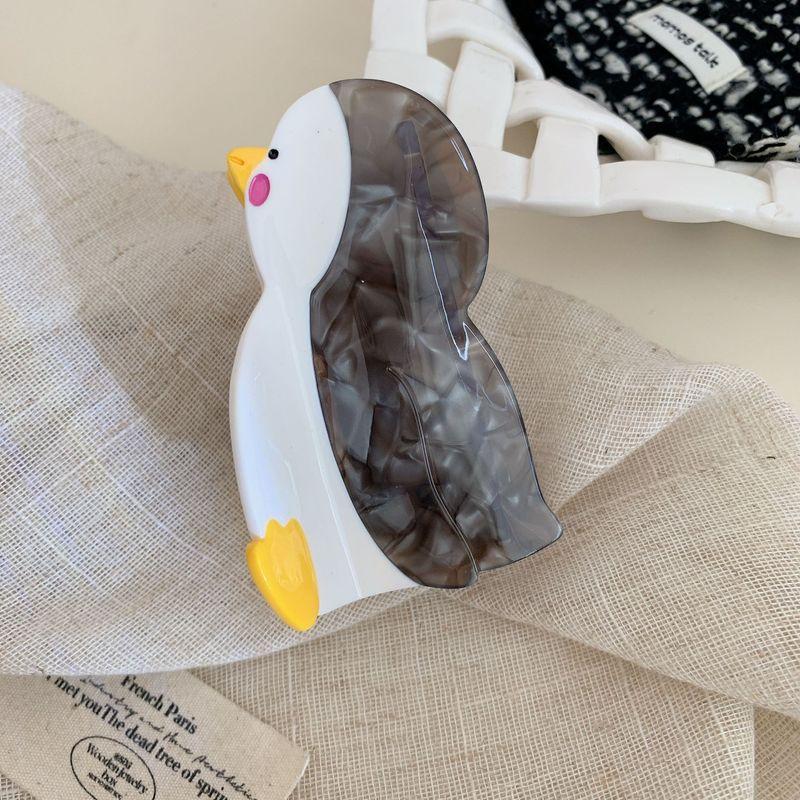 

1 шт. Новая модная заколка для волос в виде животного, милая и милая заколка в виде пингвина, заколка в виде акулы, заколка для волос, заколка для хвоста, аксессуар для волос