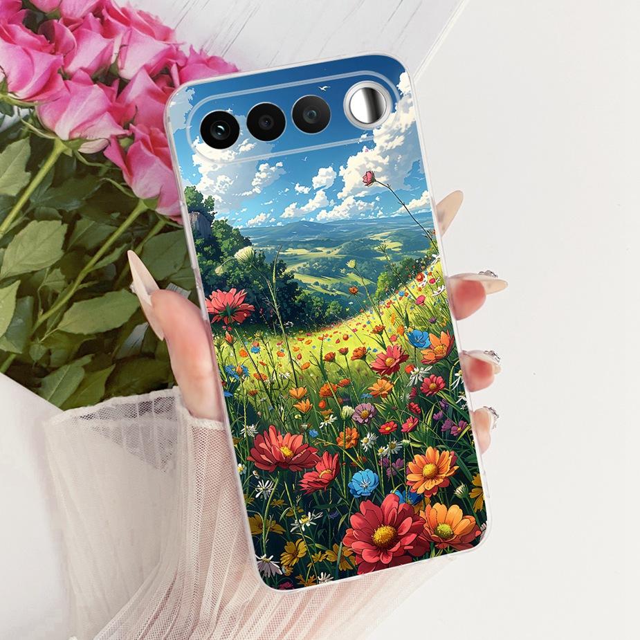 For Realme 16 5G Case RMX5171 Cute Cat Fashion Painted Cover Soft Silicone Protective Shell For Realme 16 Realme16 5G Phone Case