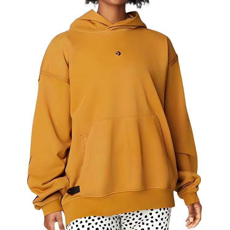 Converse Court-Ready Cloud Washed Graphic Hoodie Asia Sizing 'Wheat' Men's 10021990-A03