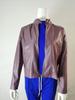 2024 Autumn/Winter Fashion Leather Suit Jacket for Women - European and American Style