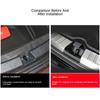 Car Trunk Door Sill Strips Auto Carbon Fiber Rear Bumper Protection Sticker For Tesla Model Y Auto