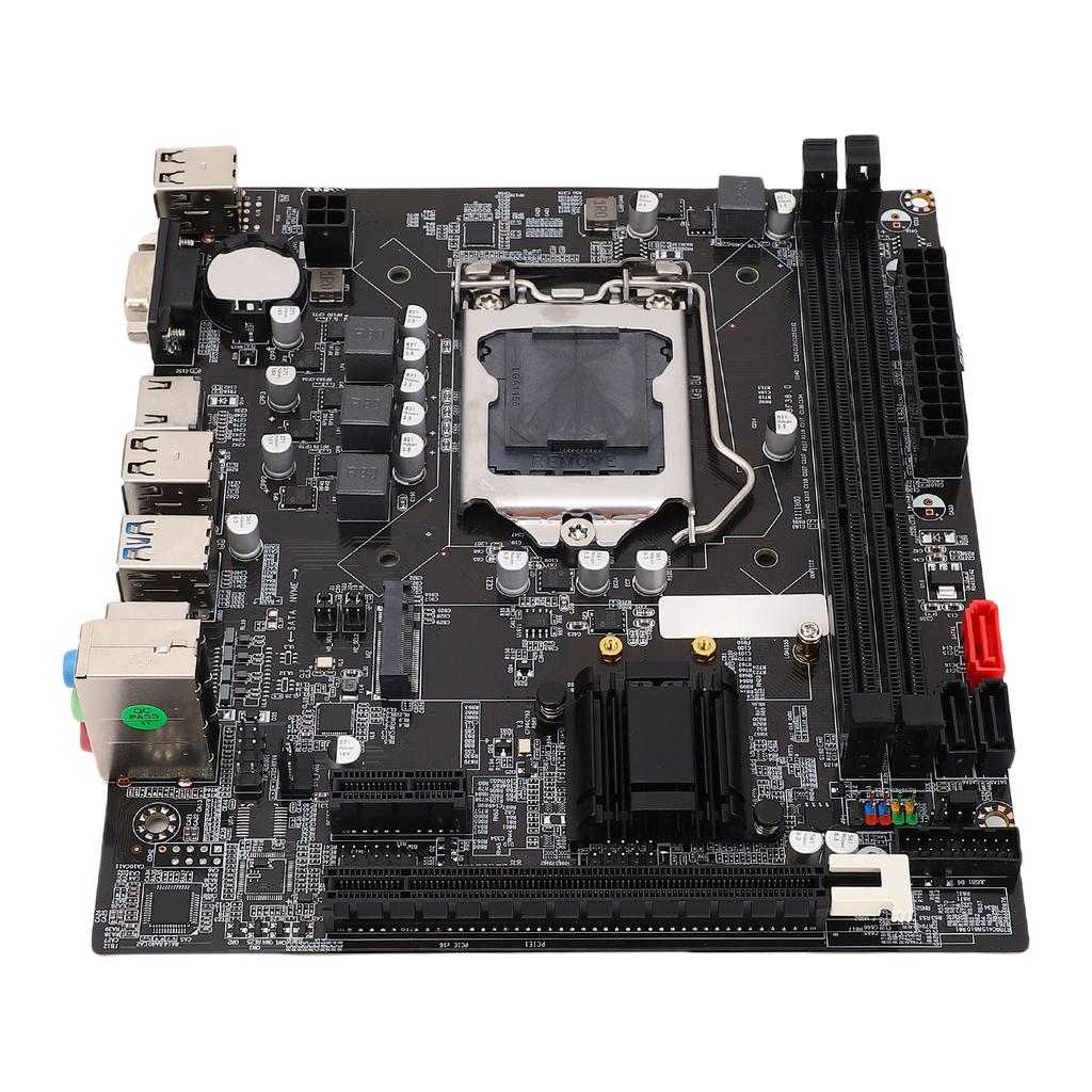B75 Computer Motherboard for LGA 1155 2x8GB DDR3 Memory Gaming Motherboard M.2 Nvme NGFF ATA3.0 PCI E for Core I3 I5 I7