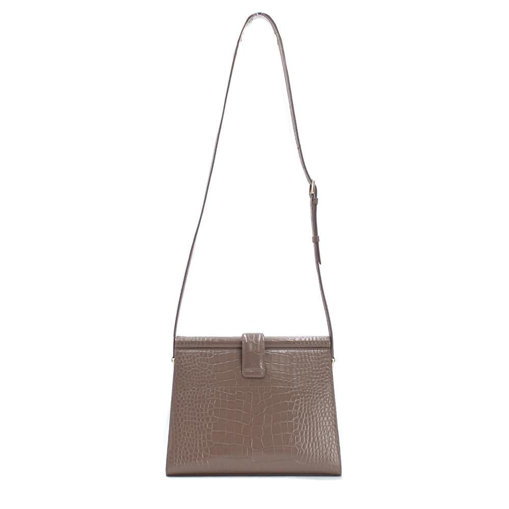 Kenneth Young Magarette Taupe Croco
