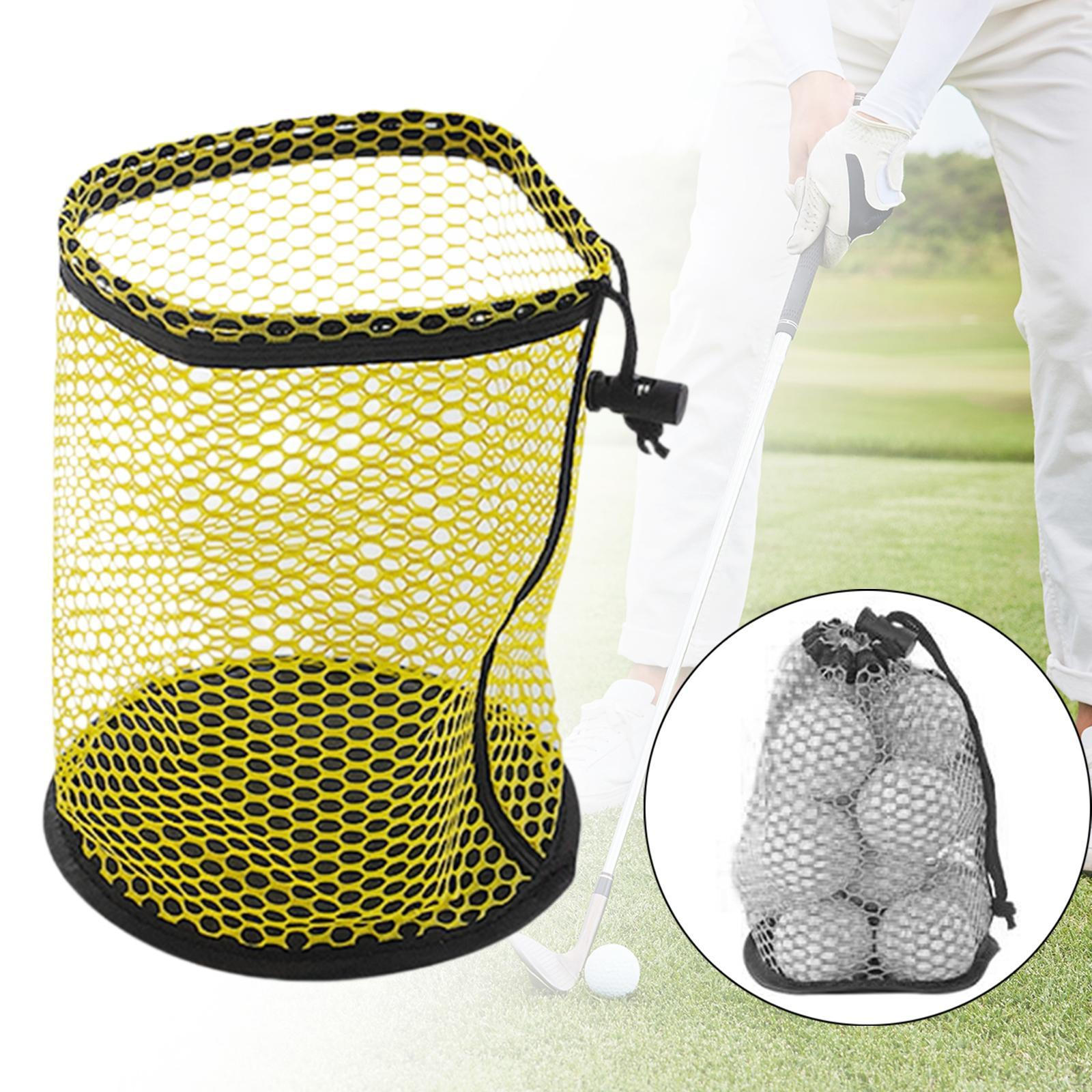 

Компактный чехол для мячей для гольфа для использования на открытом воздухе S жёлтый