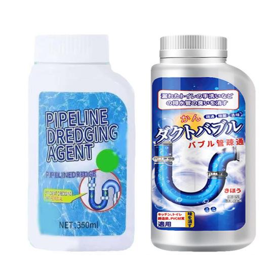 350ml Pipe Unblocker Fast Acting Drain Cleaner Kitchen Bathroom Drains Powerful Clog Remover Home Maintenance Pipe Dredging Agent