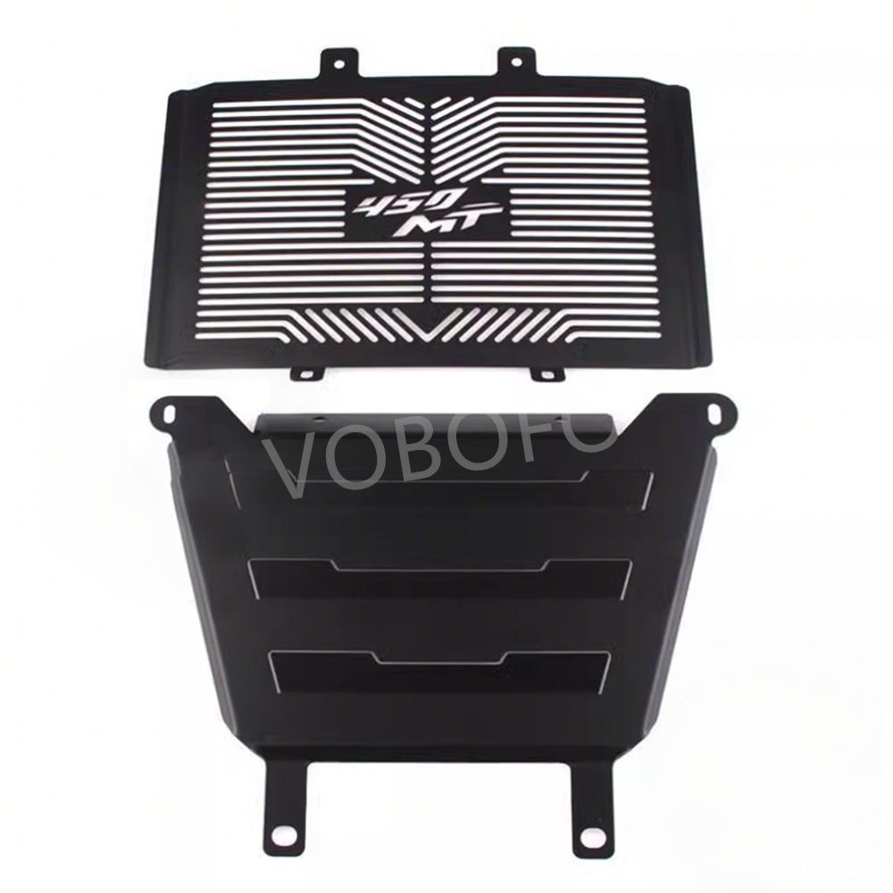 For CFMOTO 450MT MT450 2024 Motorcycle Accessories Front Shield Water Tank Protection Net Engine Cover Fan Protector Grille