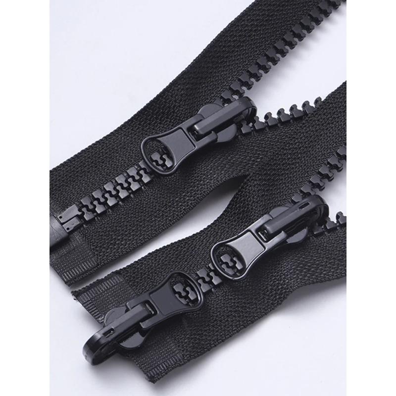 3dílný oboustranný taháček na zip pro vnitřní i vnější použití Náhradní hlava zipu pro oblečení Zipy pro péřové bundy