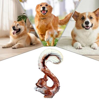 Unzerstörbares Hundespielzeug Nylon Beschäftigung Welpenzubehör Hundekauspielzeug Für Aggressive Kauer Für Verhaltenstraining Langeweile Linderung