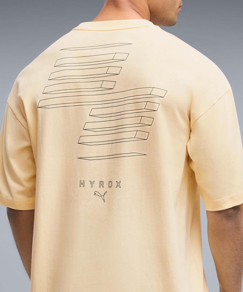 Sporty M PUMA X HYROX LIFESTYLE 529232 Buttercream [Puma] T-Shirt Men's (88)