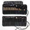 24-Piece Makeup Brush Set - Complete Foundation & Eye Tools Collection