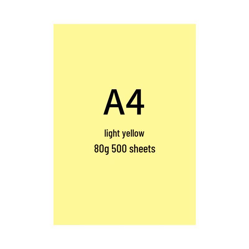 A4 Colored Craft & Printing Paper