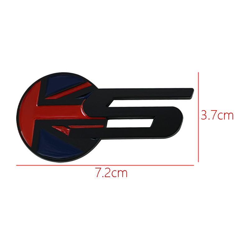 3d Metal S Logo Letters Car Trunk Emblem Badge Decal S Sticker Accessories