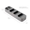 Household Kitchen Drawer Dust-proof Compartments Tableware Organization and Storage Boxes Multi-purpose Cutlery Storage Tray