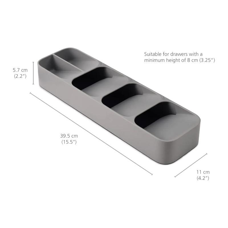 Household Kitchen Drawer Dust-proof Compartments Tableware Organization and Storage Boxes Multi-purpose Cutlery Storage Tray