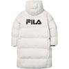 New FILA Down Jackets Unisex White 1100FS2DJG4104XOWH