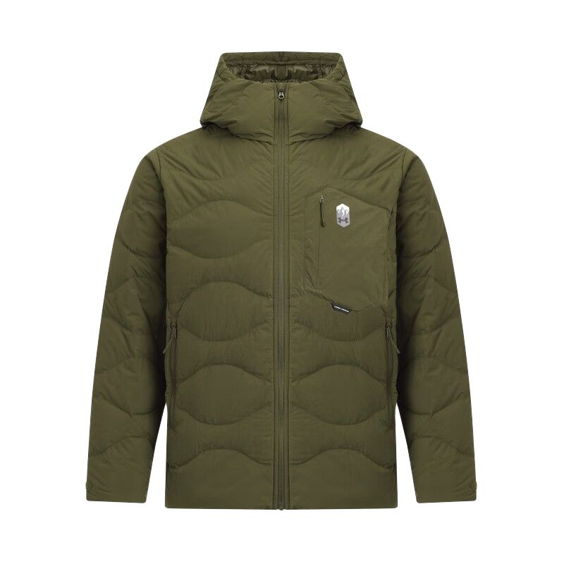 

Under Armour Серия Urban Outdoor Спортивная куртка на молнии Свободная Толстая Пуховая куртка Унисекс верхняя одежда 6010037-308 M
