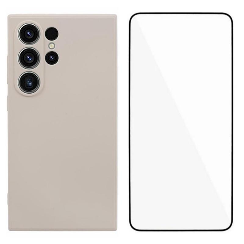 For Samsung Galaxy S24 Ultra Case with Screen Film Precise Cutout TPU Phone Cover