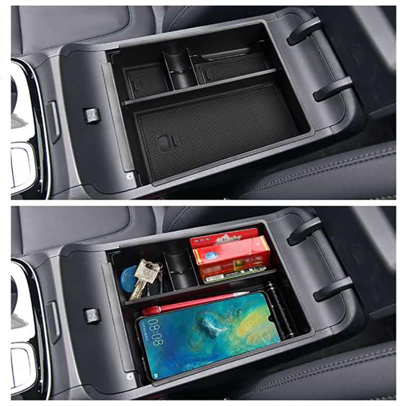 Car Center Console Btorage Box Armrest Box Storage Tray For Hyundai Tucson NX4  2022 2023 2024 Auto Interior Accessories