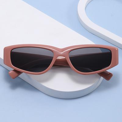 Small Frame Wide Leg Sunglasses Glasses Retro Outdoor Concave Women'S Sunglasses