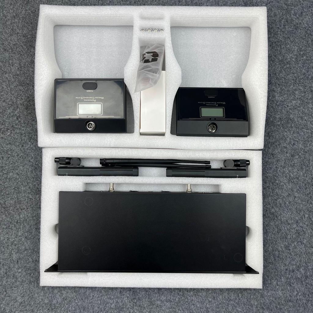 High-End U-Band Wireless Conference Lavalier & Headset Microphone