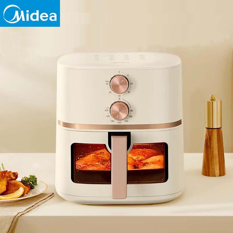 Midea MF-KZE5089 5L Smart Visual Air Fryer CN plug (adapter included)