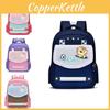 Cute Cartoon Cat School Backpack For Grades 5 To 6 Perfect For Both Boys And Girls With Oxford Material