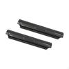 2Pcs Car Backseat Anti Kick Pad Replacement Sturdy Professional Kicking Panel Trim Ornament