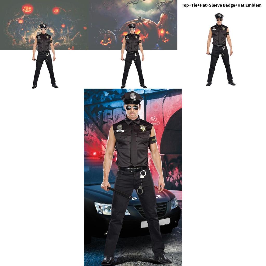 Spielthema Halloween-Kostüm für Herren mit Polyestermaterial für Bühnenauftritt