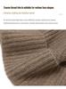 Unisex 100% Pure Cashmere Hat - Stylish Knitted Cold-Weather Essential for Autumn and Winter
