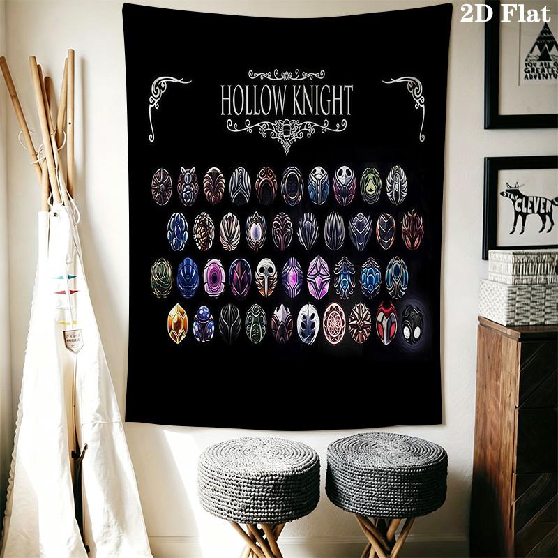 Hollow Knight Journey Through Underworld Bedding 1 Duvet Cover 2 Pillowcase Without Core Soft And Comfortable Bedding Set