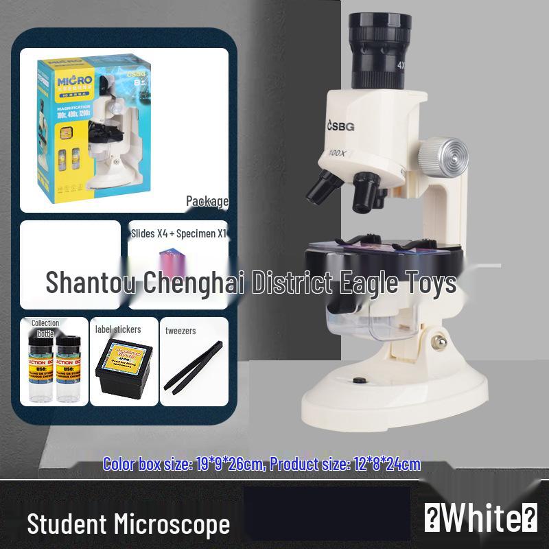 High-Definition Educational Microscope Toy for Primary School Students