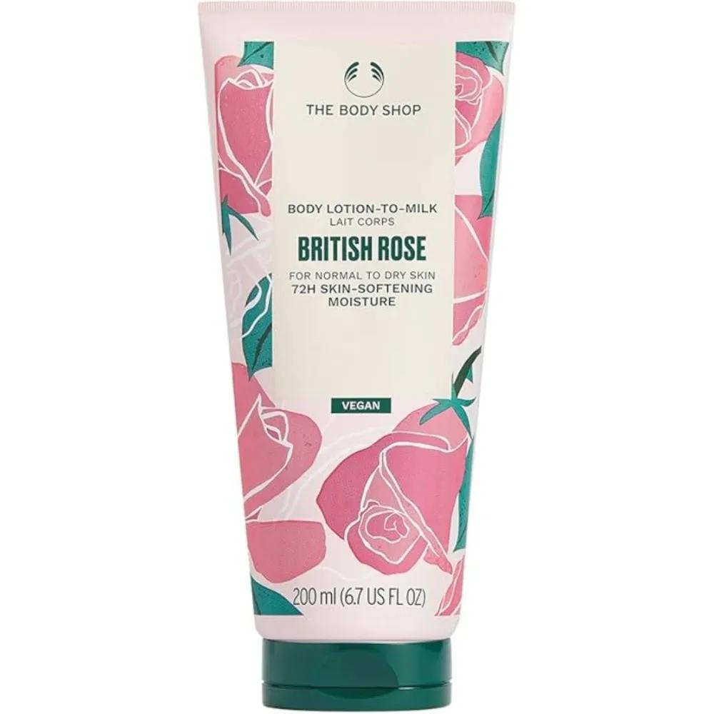The Body Shop Лосьон для тела в молочко Британская роза 200 мл Набор из 2 шт.
