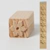 1Pc Hand Carved Wooden Stamps Emboss Art DIY Clay Printing Pottery Tools Fish Bone / Squirrel / Flower / Deer / Star