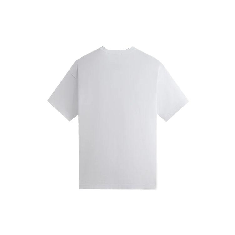 Kith Ornate Classic Logo Tee White Men Tops KHM031995-101