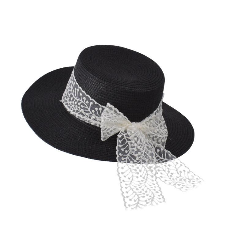 French Country Style Sun Hat With Wide Brim For Summer Beach Vacation Sun Protection