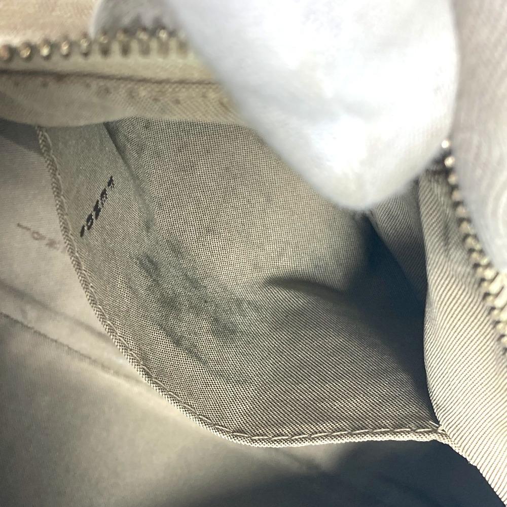 FENDI Zucchino Zucca logo bag Shoulder Bag Leather/Canvas Beige