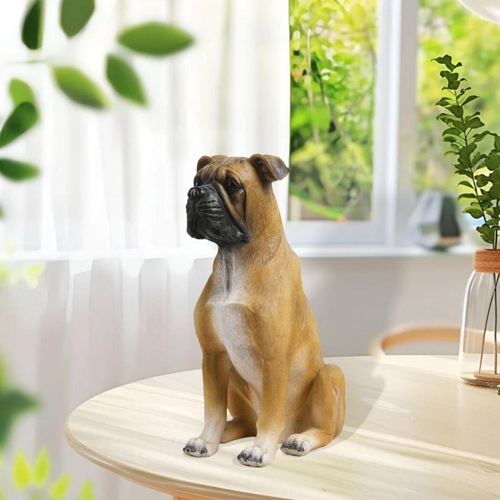 Puppy Statue Animal Figurine Modern Crafts Party Supplies Home Decoration