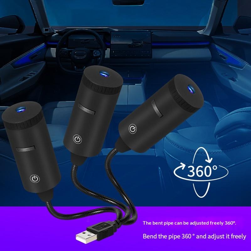 Usb Star Moon Projector Light With Adjustable Focus Plug And Play For Car Bedroom Home Decor
