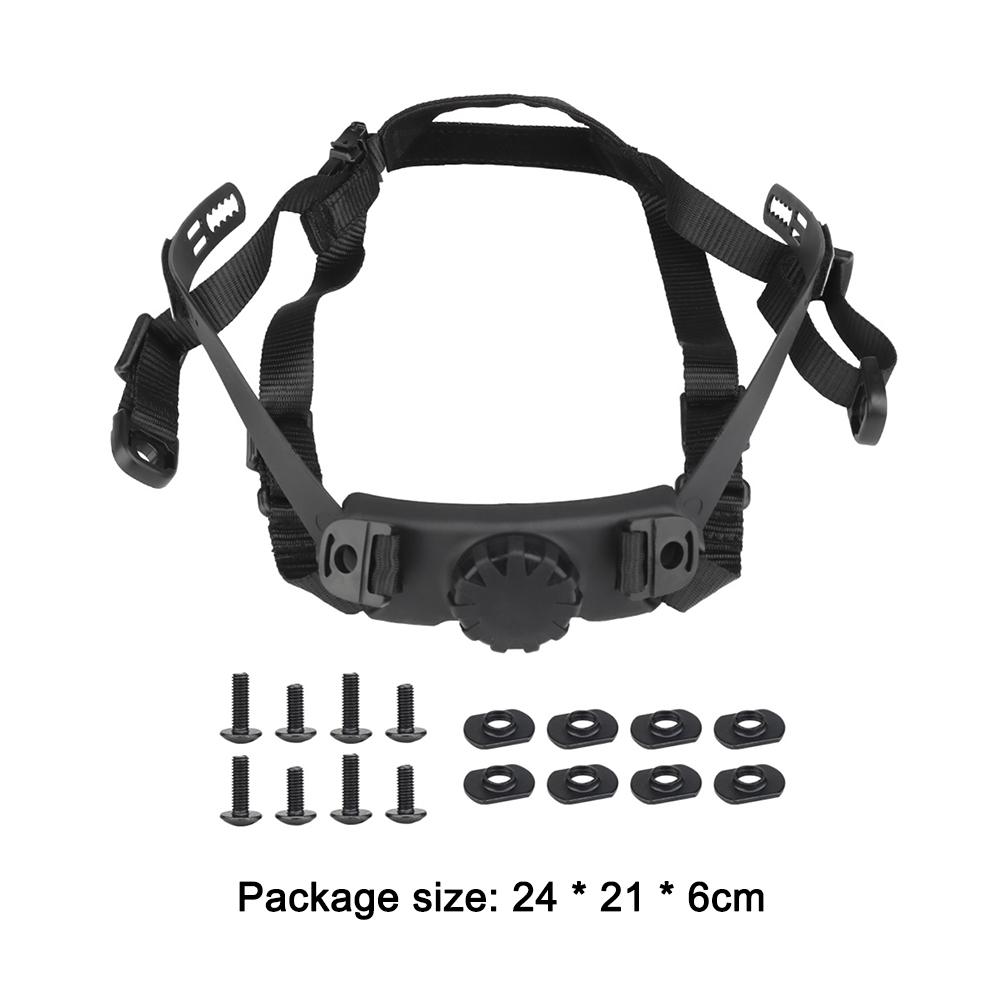 Helmet Fixing Chin Strap Portable Helmet Lanyard Adjustable Breathable Security Protection for HL-31 HL-32 Helmets