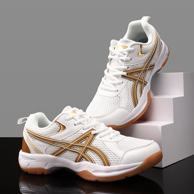 

Новые волейбольные кроссовки Подростковые студенческие игровые Бадминтонные кроссовки Подошва из MD резины Уличная спортивная обувь Мужские 37