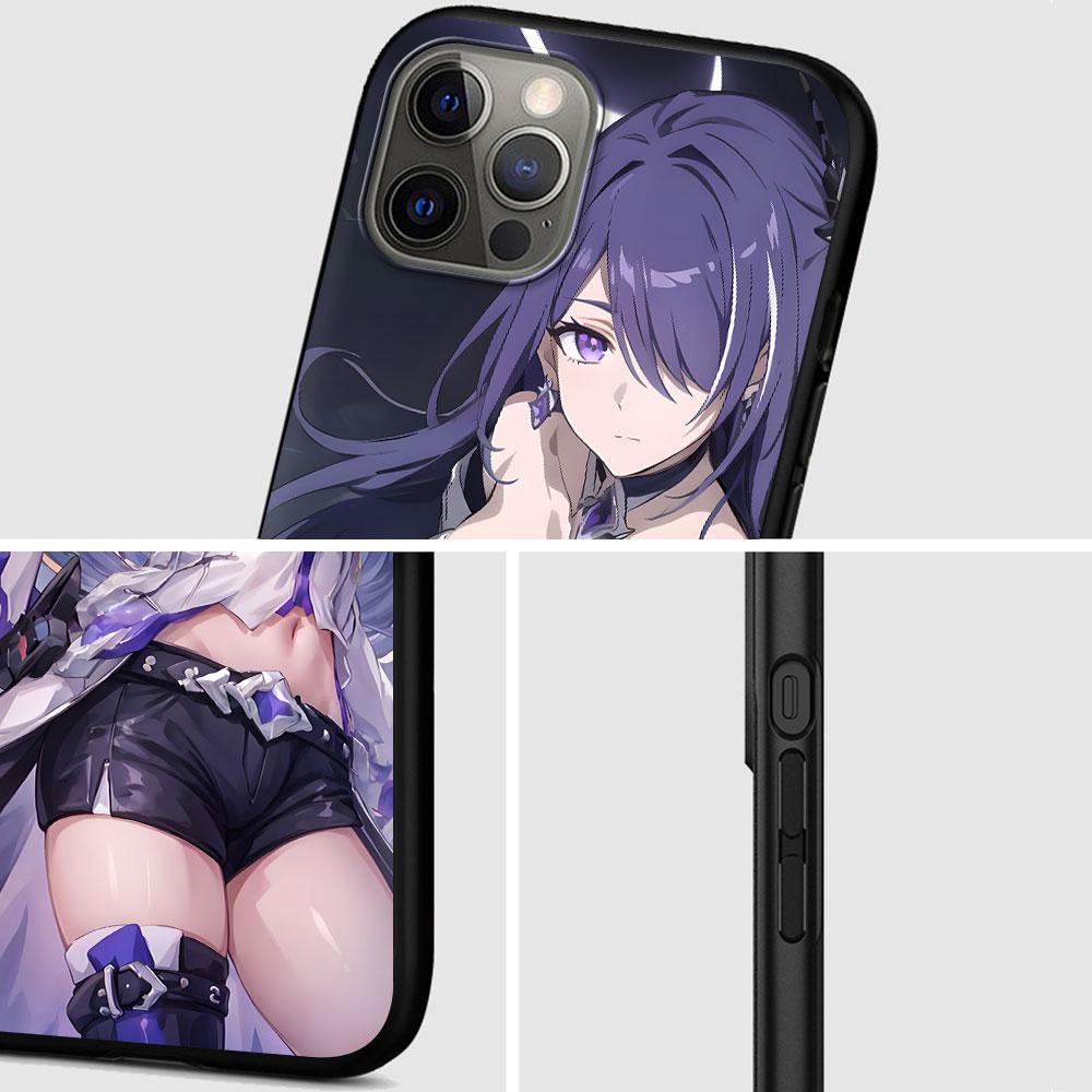 Acheron Honkai Star Rail Case for Apple iPhone 7 SE 2020 11 12 13 14 X XS XR 15 Pro Max Silicone Black Soft Phone Cover