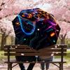 1PC gamepad technology Umbrella-8-Rib Reinforced Portable Folding Travel Suitable for All Seasons Outdoor Daily Use  -J0348