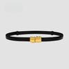 Women's Thin Belts, Women's Extremely Thin Belts, Fashionable New Thin Belts, Women's Four-season Versatile Dresses, Women's Belts