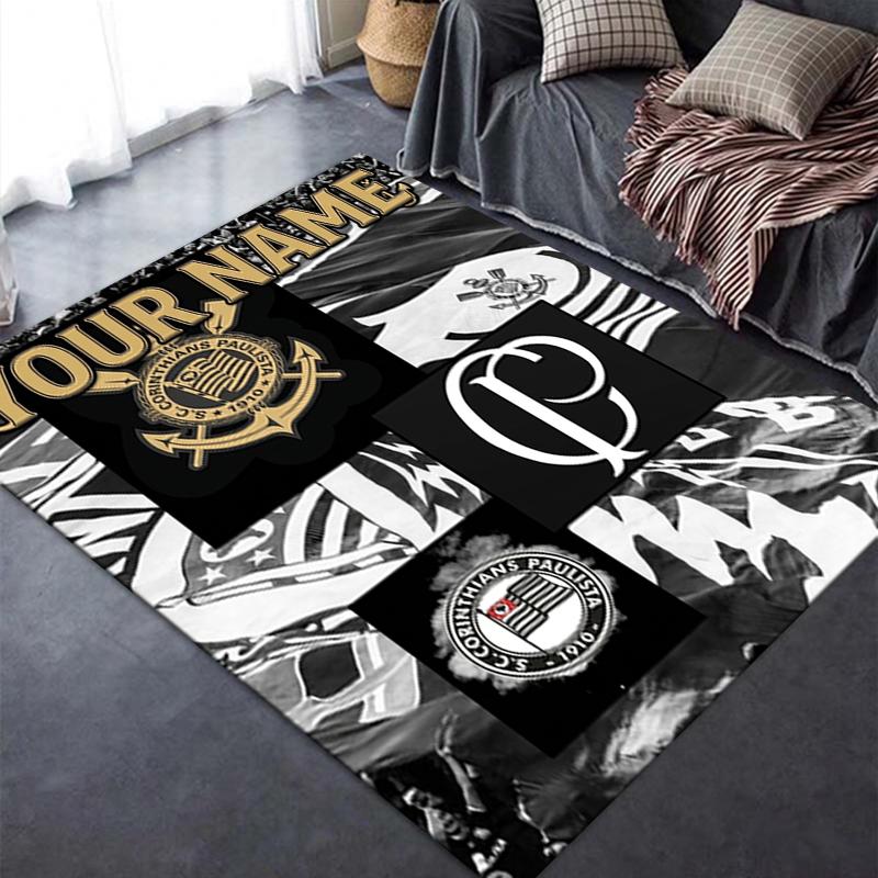 Custom Name Corinthians Carpet Rug for Living Room Bedroom Home Sofa Decoration,Kids play Non-slip Floor Mat