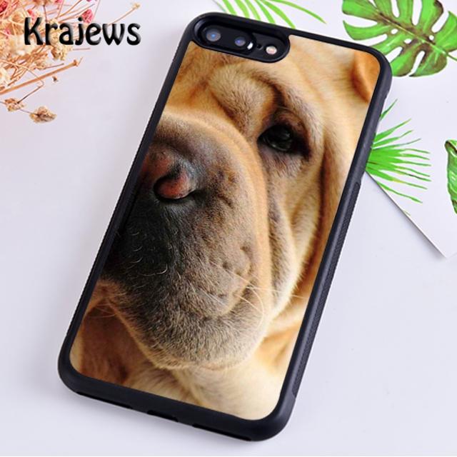 Krajews Canvas Art Shar Pei Mum Best Guard Dogs For iPhone 17 Air 16 Phone Case Cover 15 14 Plus 12 13 Pro Max