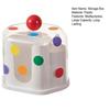 Cotton Ball Holder Cosmetic Storage Case Large Capacity Dustproof Transparent Cotton Pad Dispenser Swabs Holder