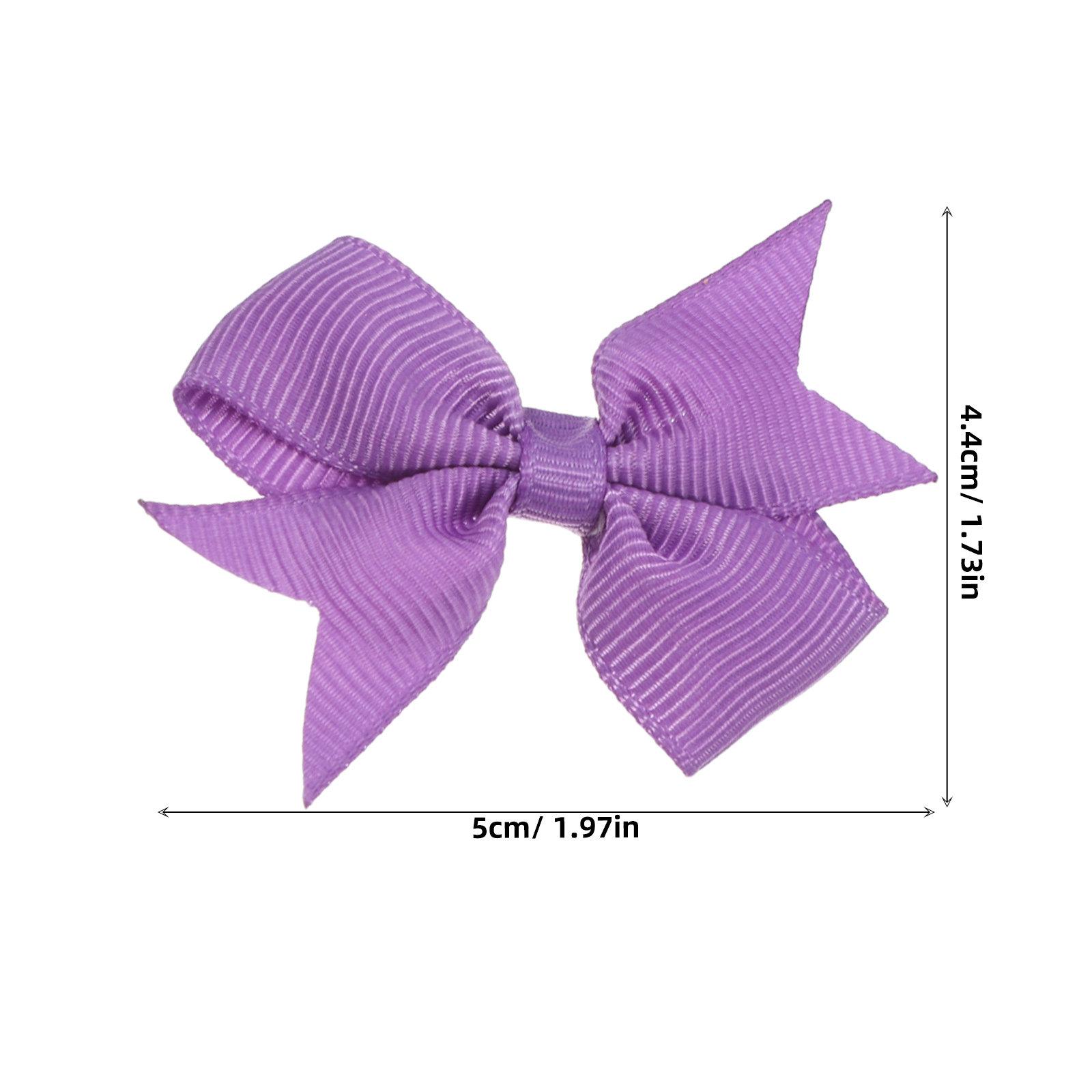 

8Pcs Dog Bowknot Hair Clips Cute Pattern Puppy Hair Bows Easy Use Metal Clip Grooming Accessories for Medium Large Dogs Multi