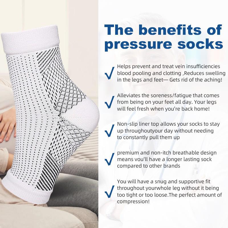 Compression Sport Calf Socks: Outdoor Fitness, Ankle Support, Elastic Cycling, Slimming Sleeves