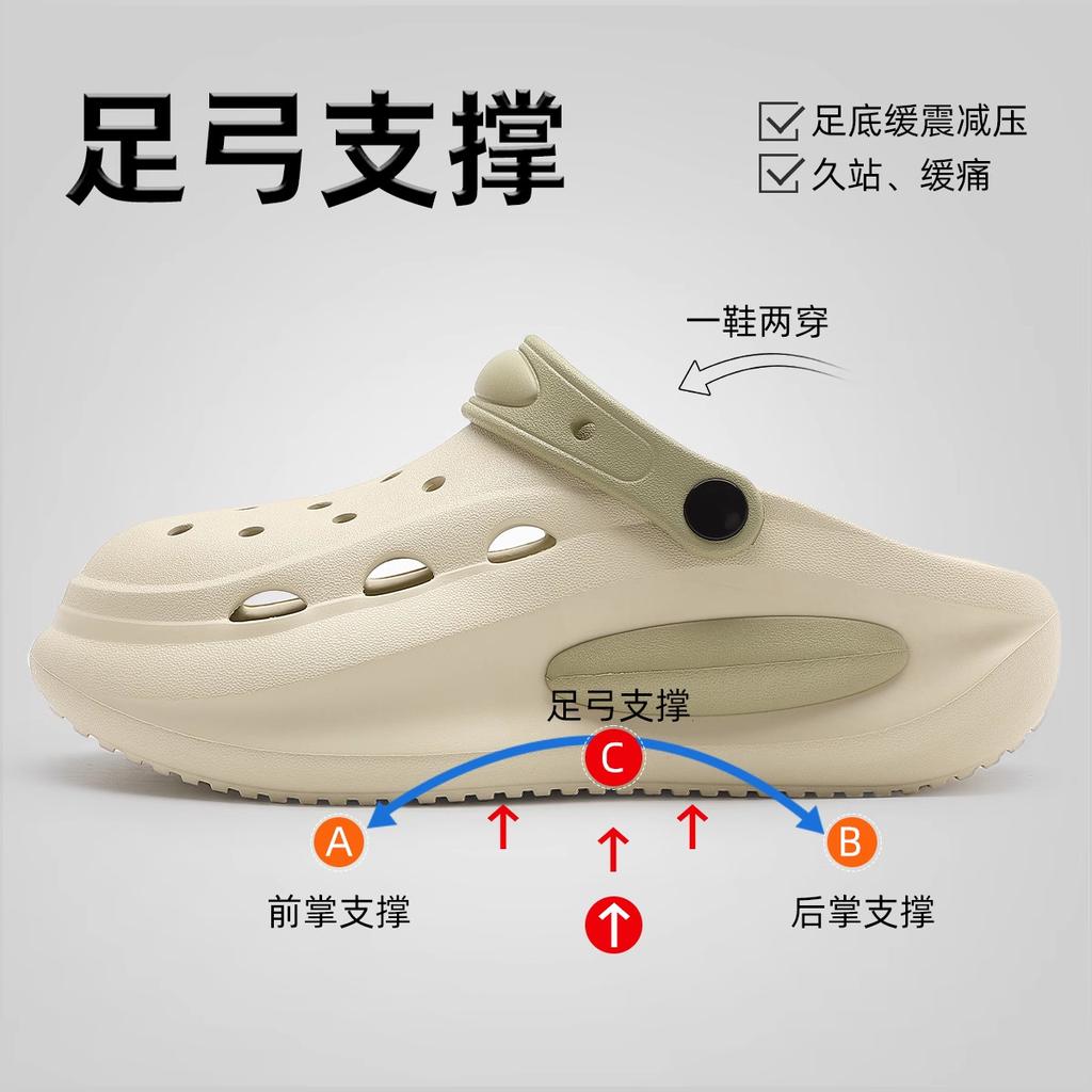 German operating room slippers hole shoes special eva non-slip and deodorant beach sandals for doctors and nurses