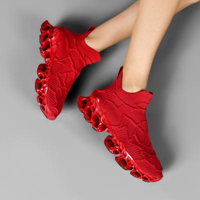 Damen Freizeitschuhe Mode Atmungsaktive Walking Mesh Ballerinas Sneakers Damen 2024 Turnschuhe Vulkanisierte Schuhe Weiß Damen Schuhwerk
